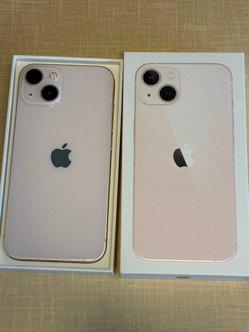 iPhone 13 ピンク 128GB バッテリー85% 不具合あり