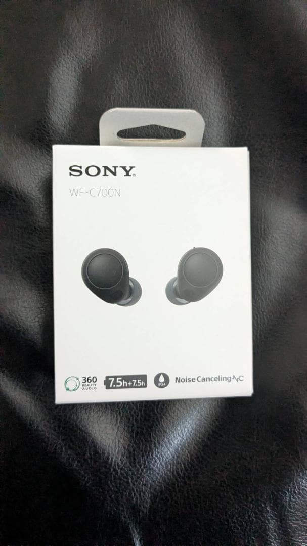 SONY ワイヤレスイヤホン WF-C700N ブラック