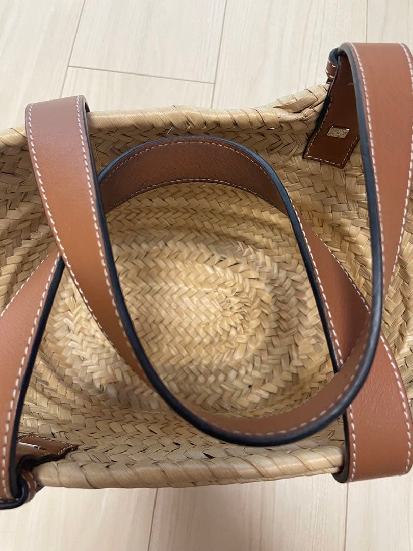 LOEWE かごバッグ ベージュ・ブラウン