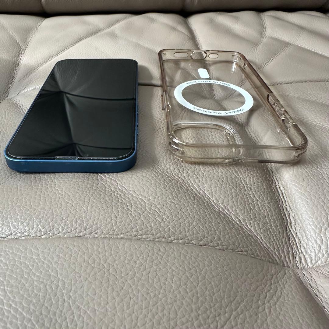 iPhone 13 ブルー 128GB SIMフリー ケース フィルム付き