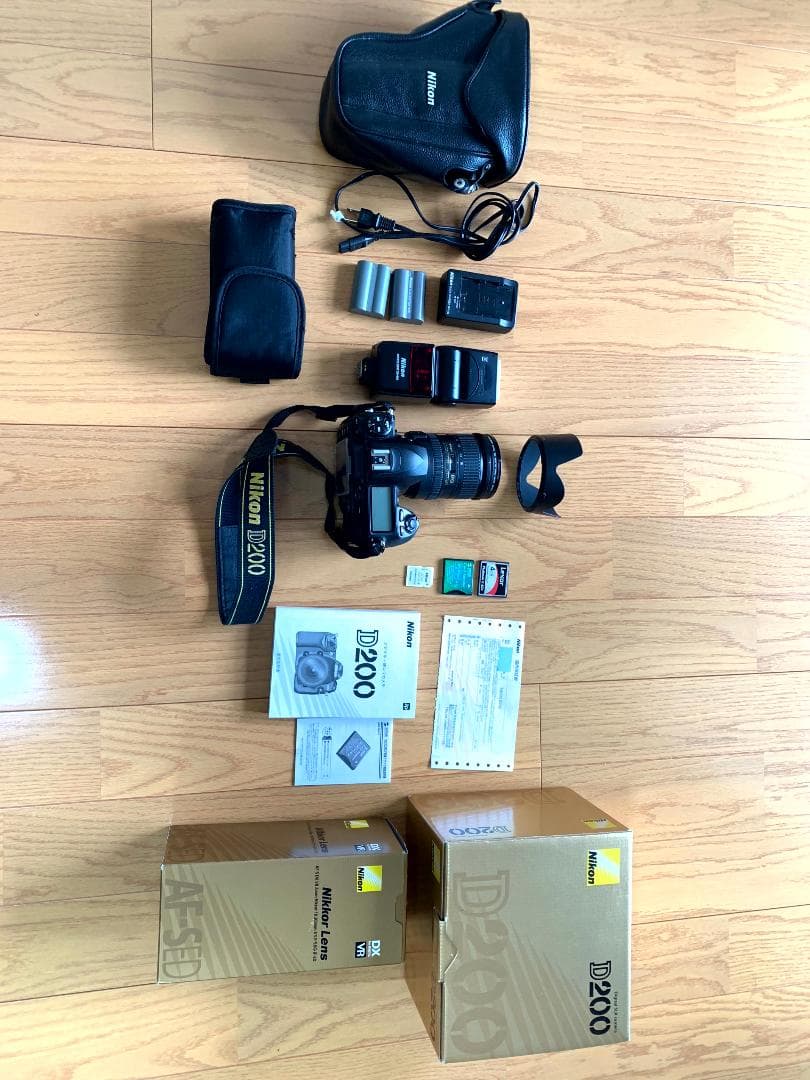 D200 一式 ニコン ニッコール スピードライト 鉄道撮影 紅葉撮り