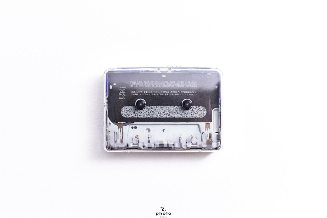 SONY WALKMAN 透明外装 真鍮製フライホイール WM-FX877