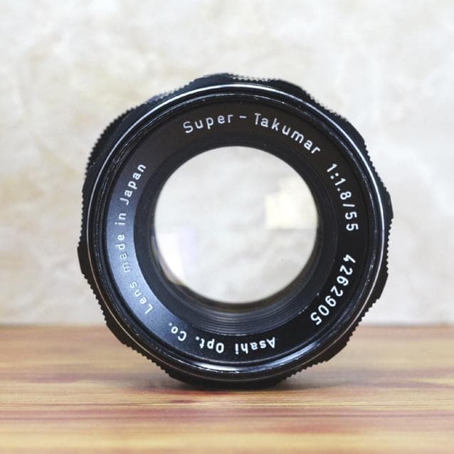 完動品 PENTAX SL 黒/Super Takumar 55mm f1.8