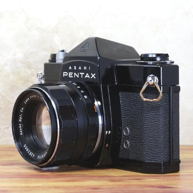 完動品 PENTAX SL 黒/Super Takumar 55mm f1.8