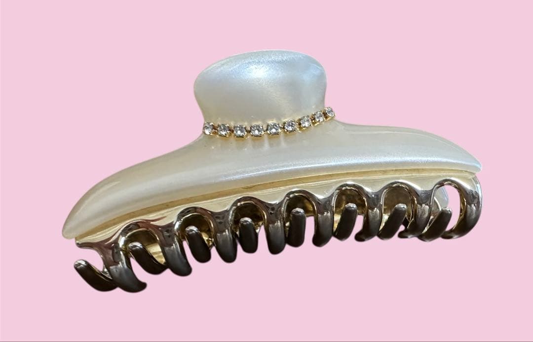 ACCA acca アッカ　ヘアクリップ　Mサイズ　巾着ポーチ付き