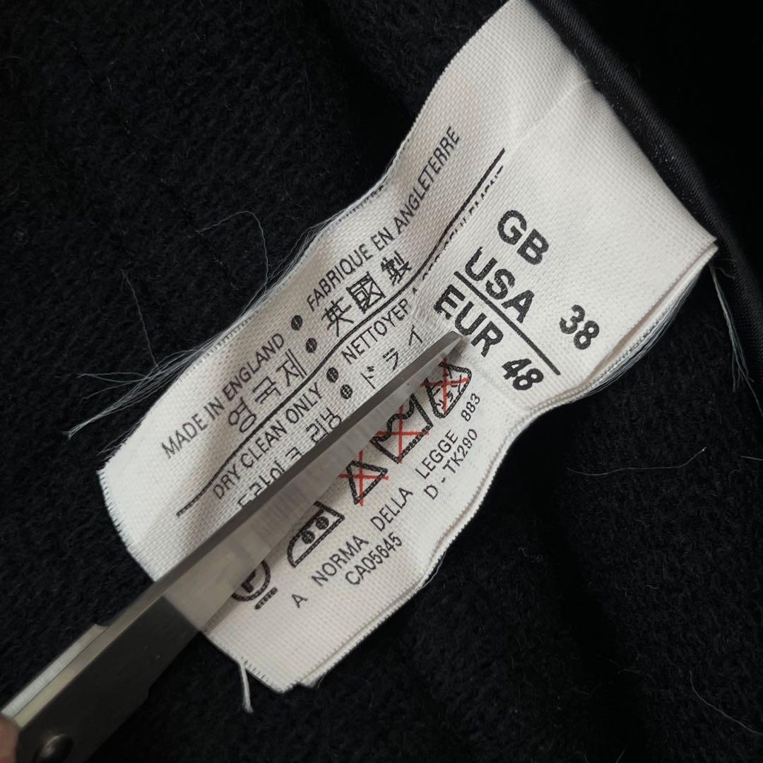 美品 グローバーオール キングストン ヘリンボーン ダッフルコート L グレー