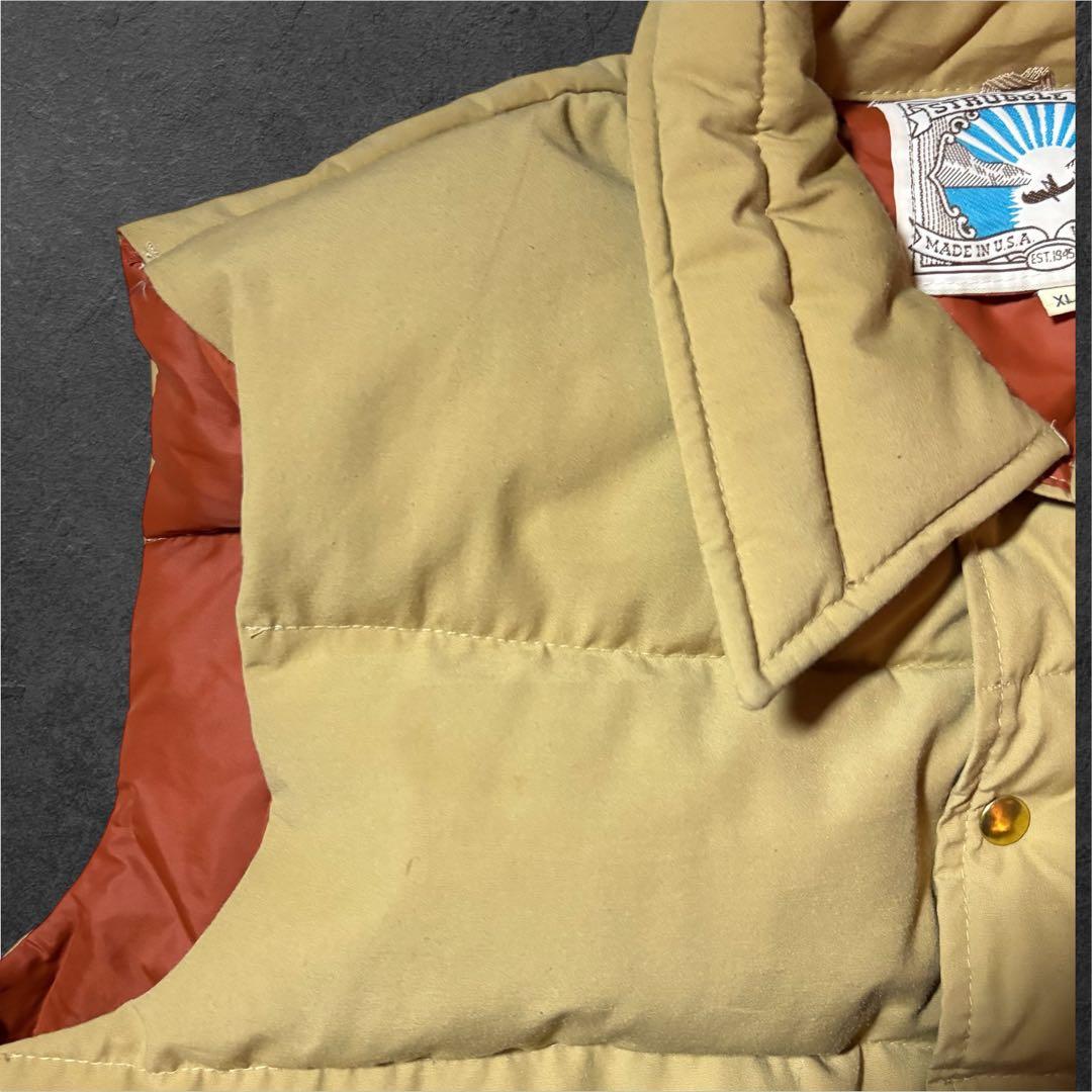 70s80WILLIAMBARRYダウンベストUSA製STRUGGLE GEAR