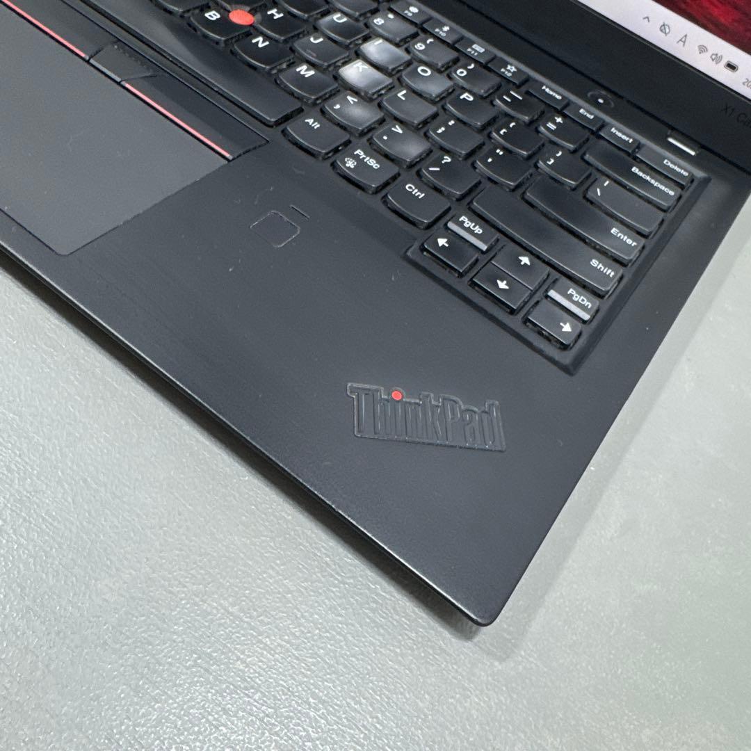 【高性能】ThinkpadX1カーボン☘8世代i7☘️NVMe512GB