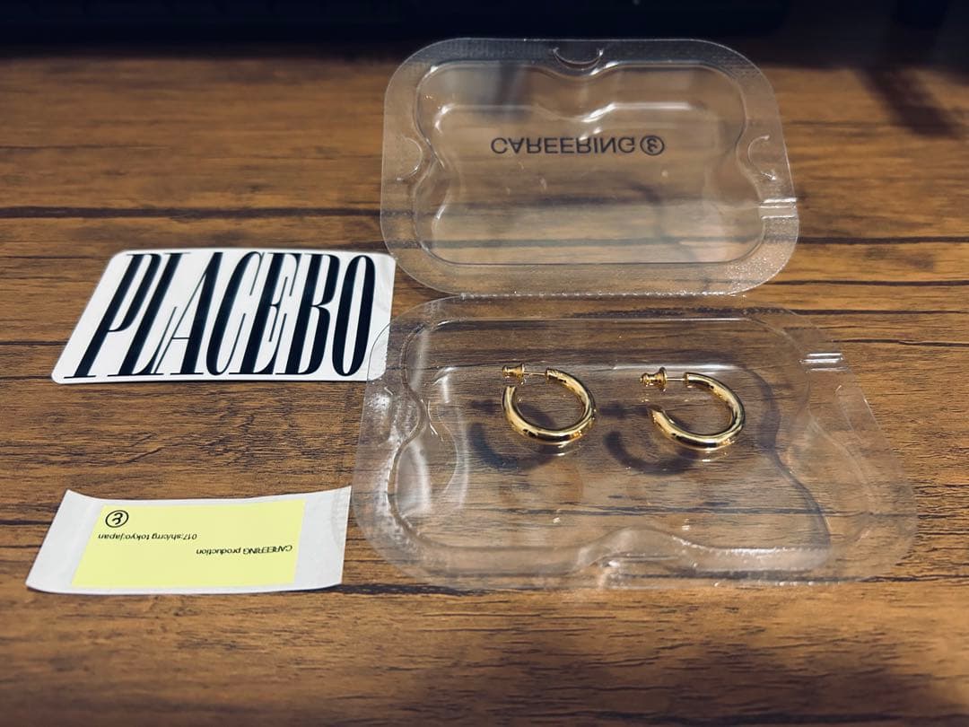CAREERINGPLACEBO 701 キャリアリング ゴールド 常田 ピアス
