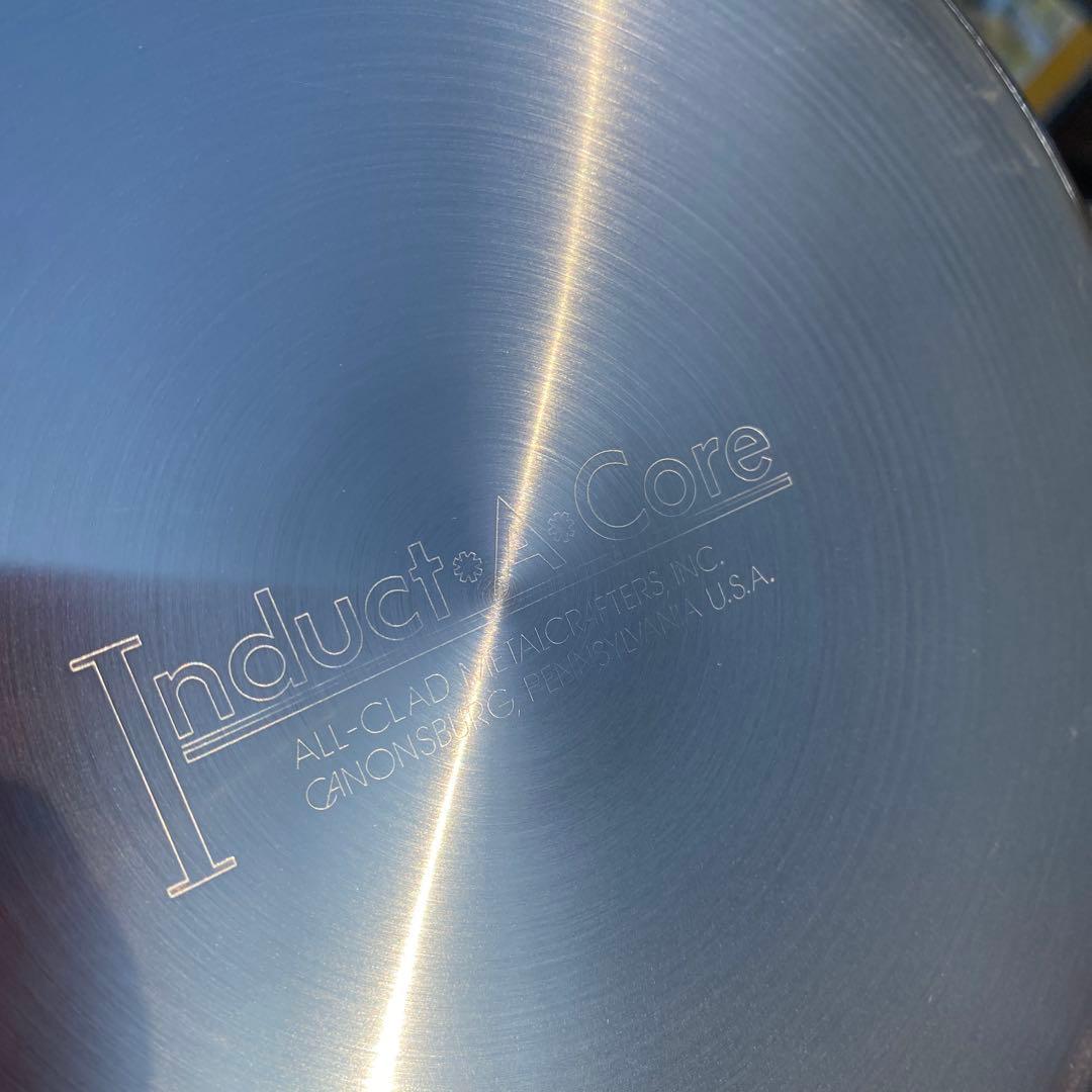 INDUCT A CORE ステンレス製鍋・フライパンセット 未使用品