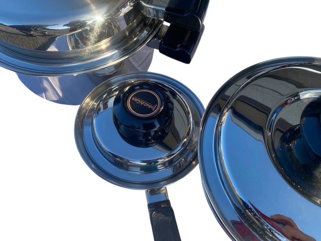 INDUCT A CORE ステンレス製鍋・フライパンセット 未使用品