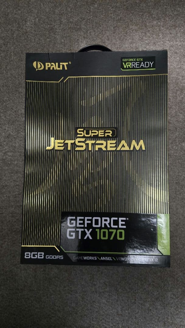 グラフィックボード・グラボ・ビデオカード Palit GeForce GTX 1070 Super Jetstream