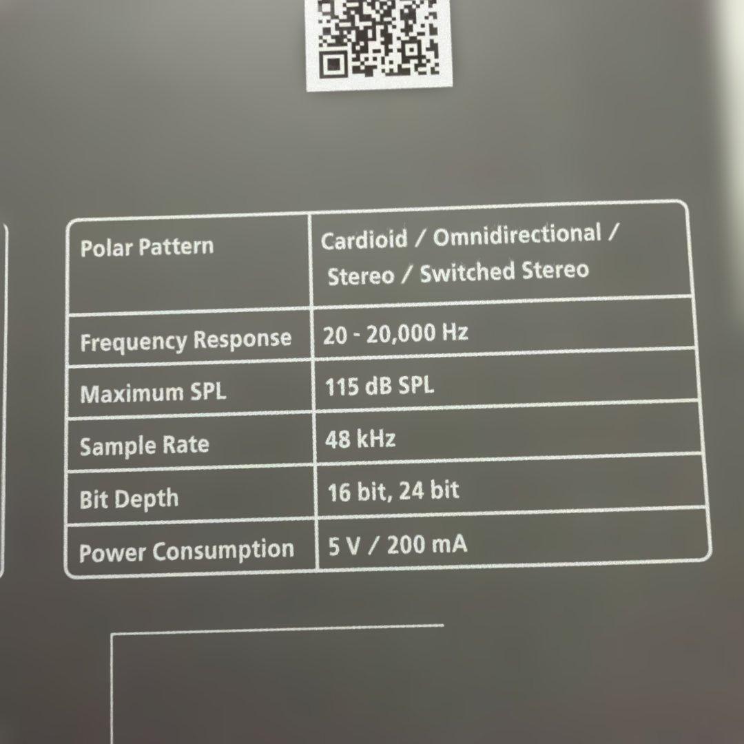 未開封新品 Roland GO-PODCAST マイク　コンデンサーマイク