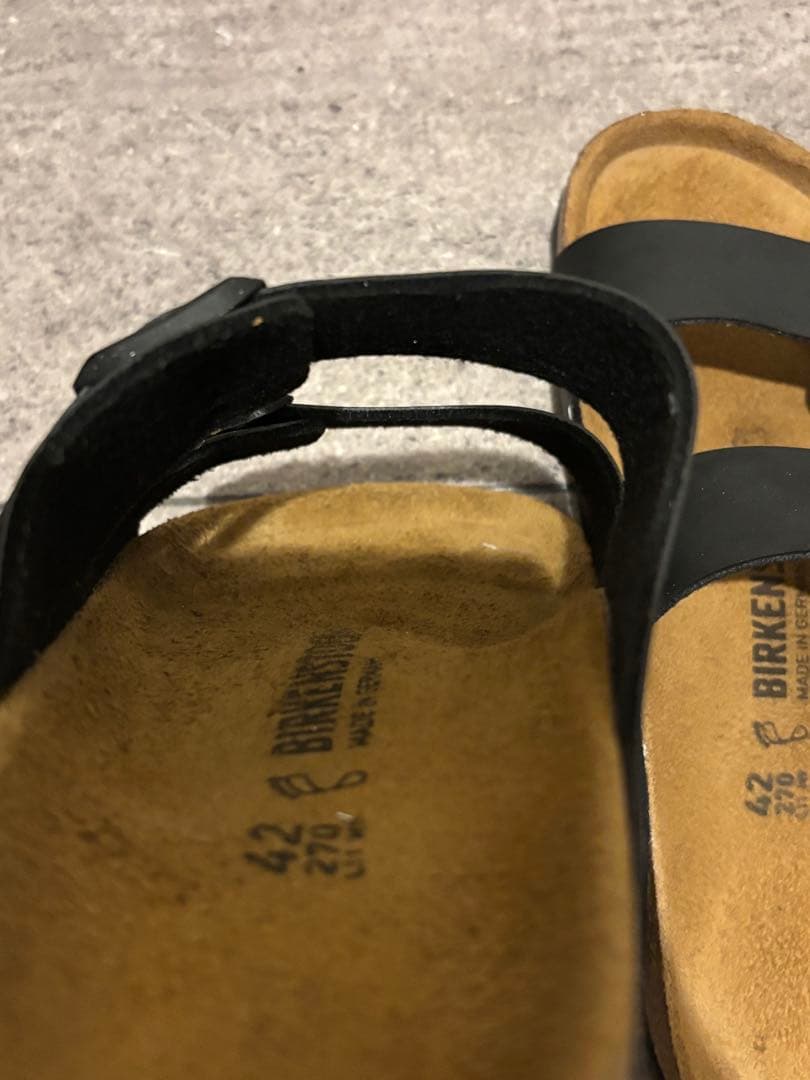BIRKENSTOCK ビルケンシュトック　ブラック　サンダル　アリゾナ