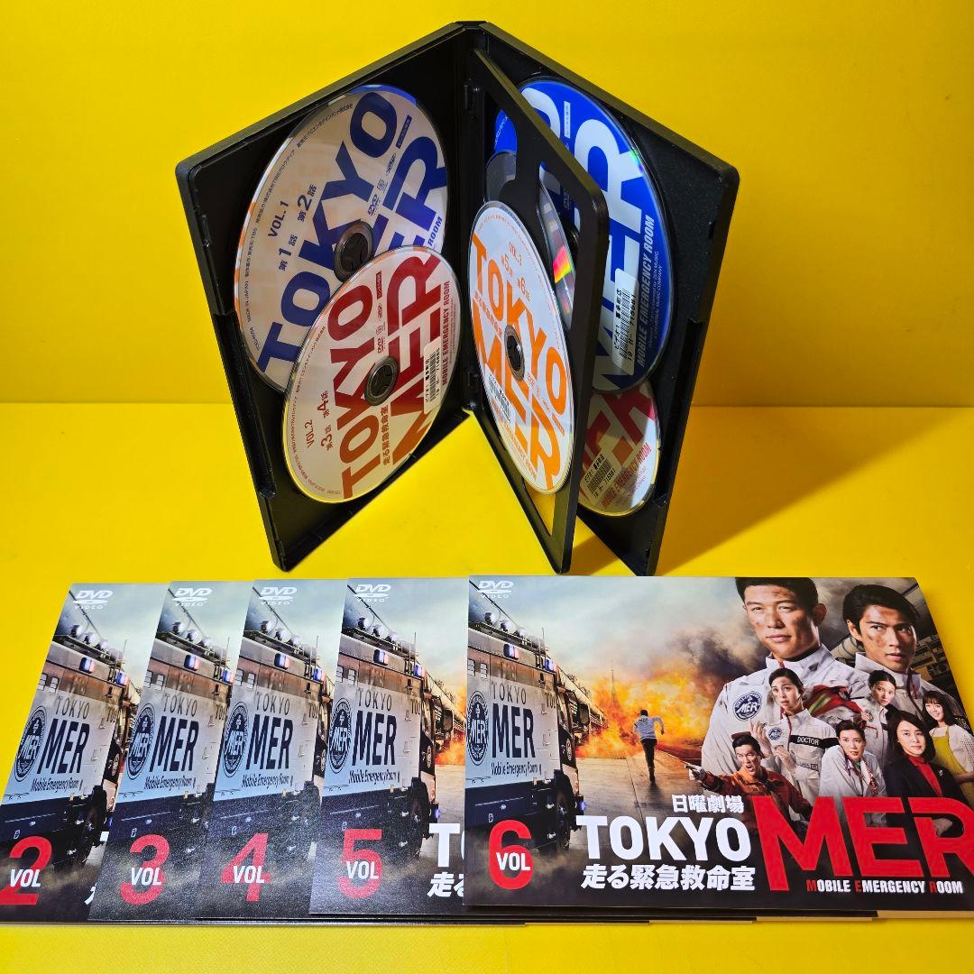 新品ケース交換済み　TOKYO MER～+劇場版+隅田川ミッション　DVD全8巻