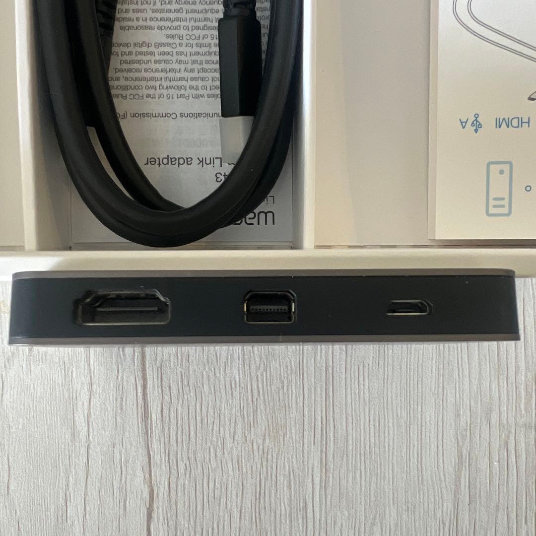 Wacom Link Plus INF-A143変換 アダプタ 動作未確認