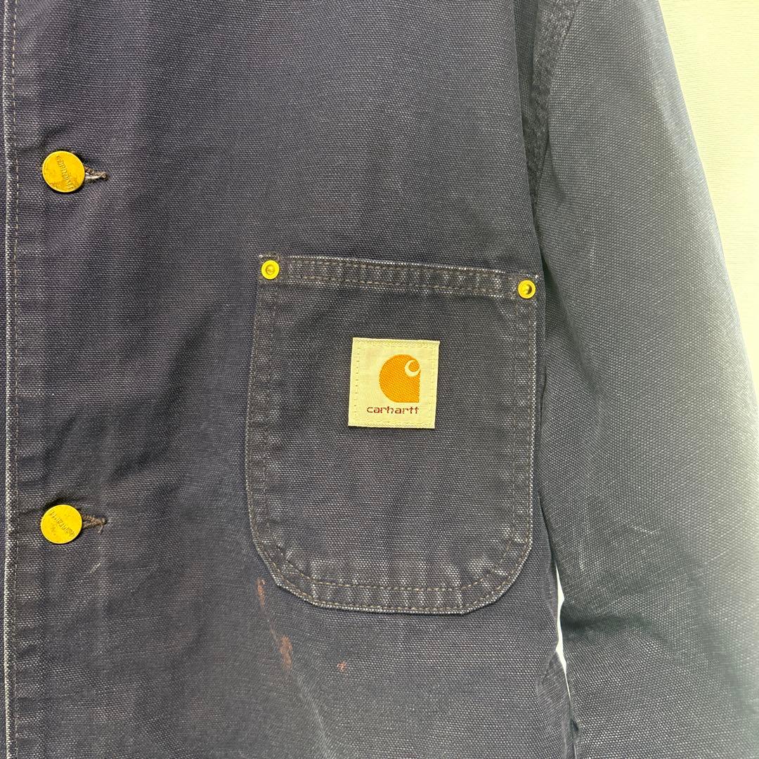 Carhartt ネイビー ダックジャケット