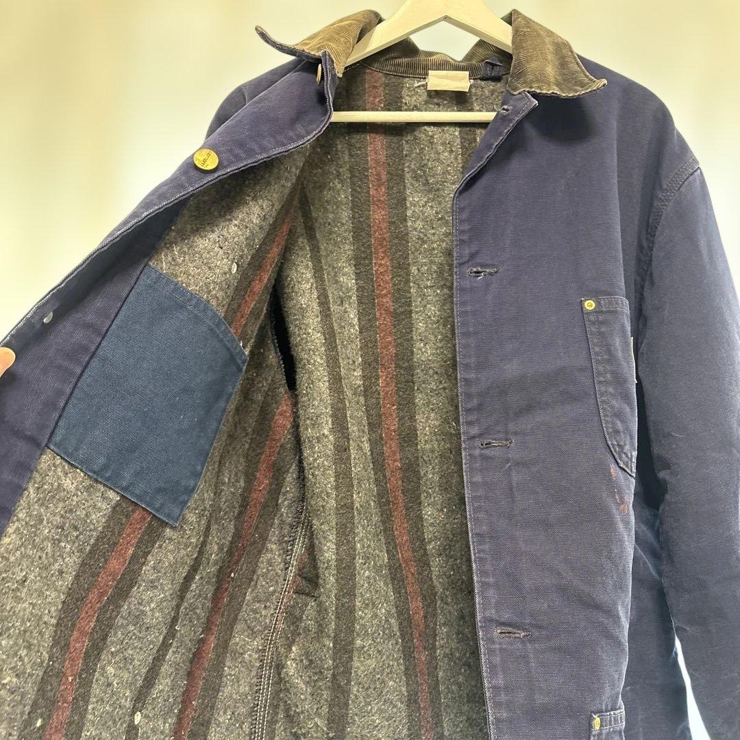 Carhartt ネイビー ダックジャケット