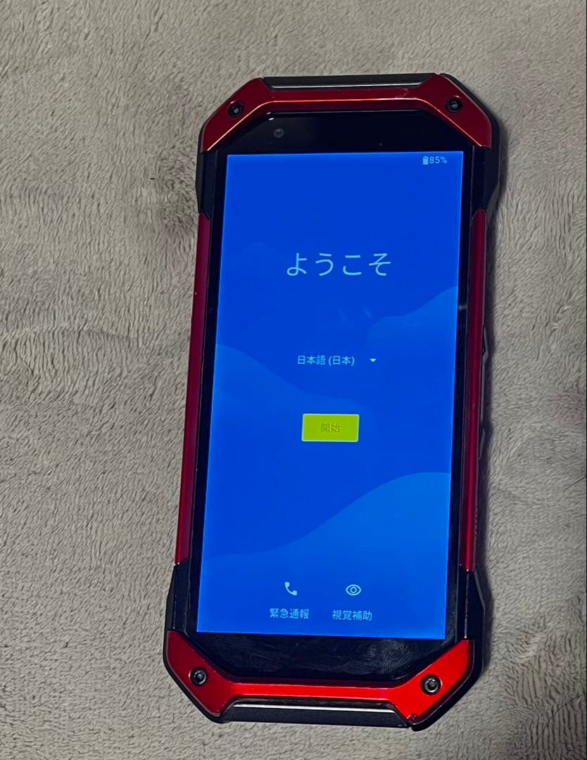 TORQUE スマートフォン レッド 本体