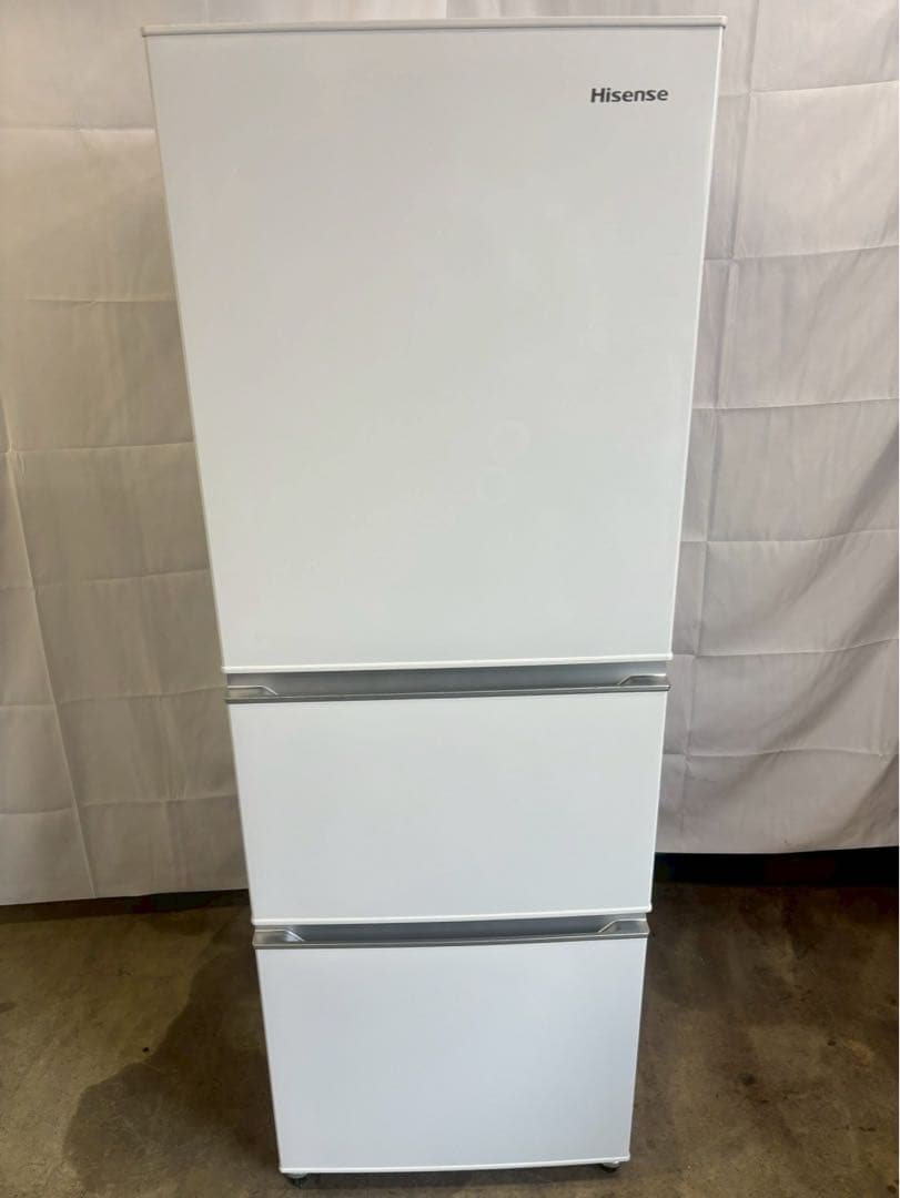 Hisense 3ドア冷蔵庫 HR-D2801W 2020年製 282L 右開き