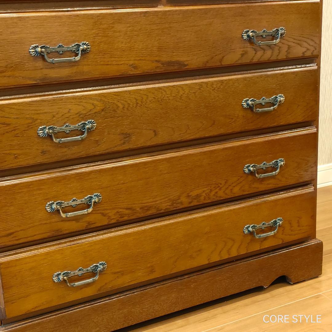 越後民芸　チェスト　箪笥　アンティーク　6杯