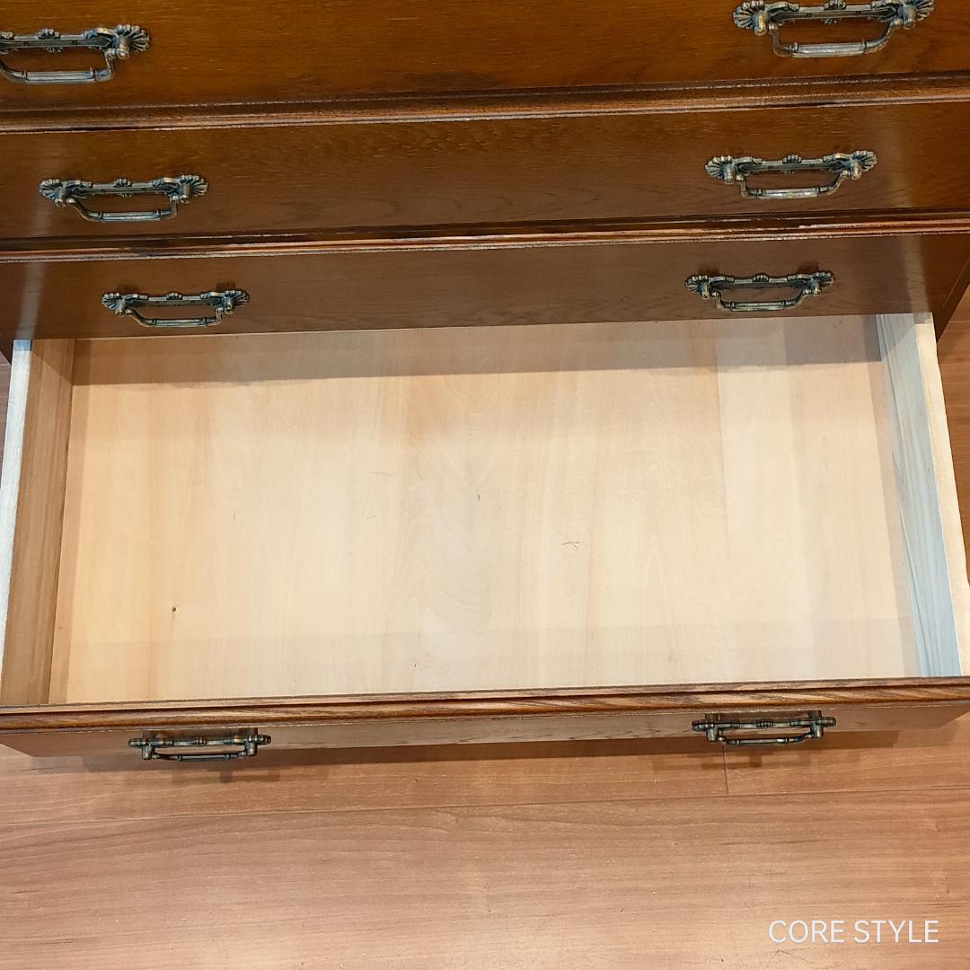 越後民芸　チェスト　箪笥　アンティーク　6杯