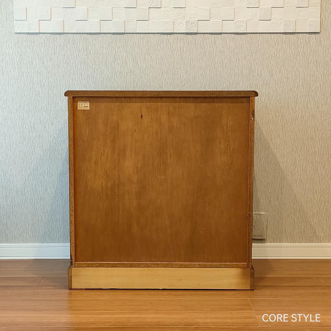 越後民芸　チェスト　箪笥　アンティーク　6杯