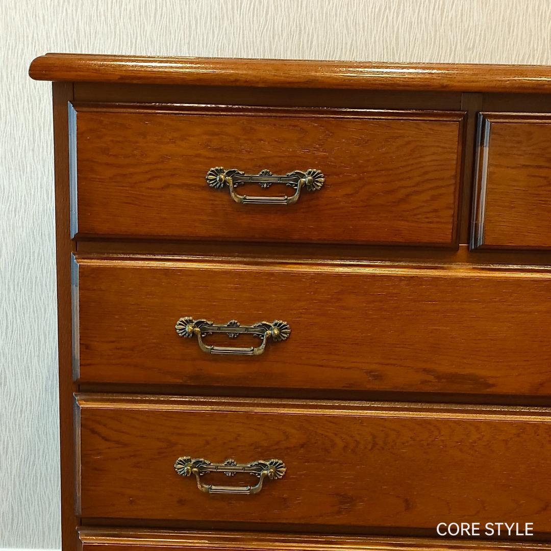 越後民芸　チェスト　箪笥　アンティーク　6杯