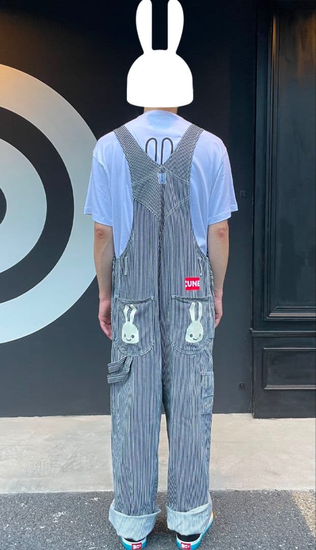 m*o様 CUNE ヒッコリー オーバーオール 絶版 希少 入手困難