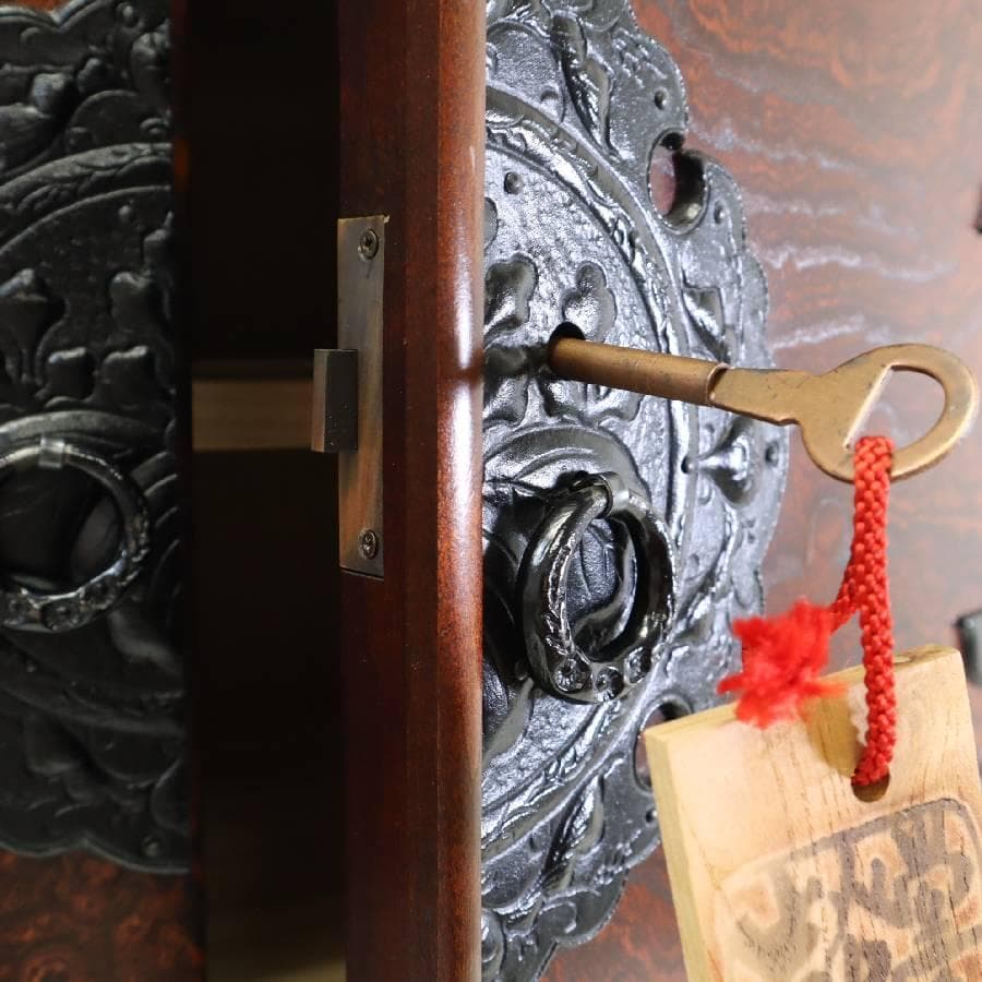 岩谷堂箪笥 テレビ台 ローボード AVボード 伝統工芸品 南部鉄器金具