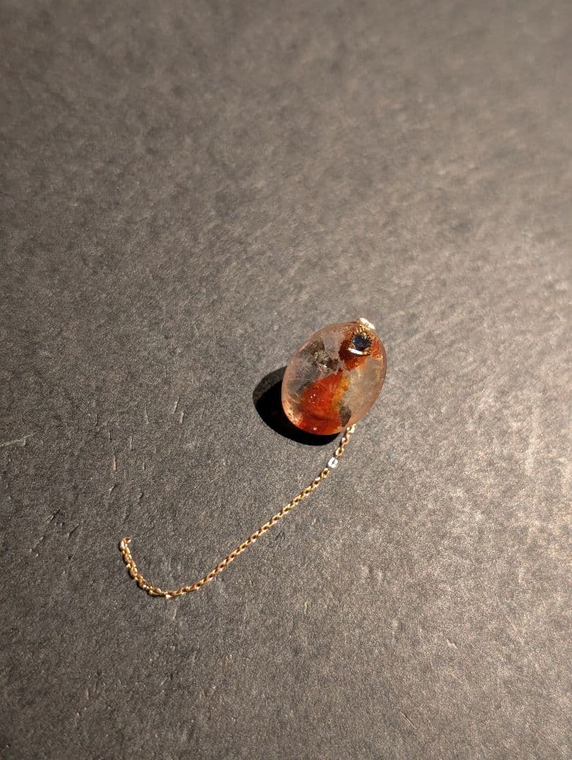 MONAKA Jewellery　モナカ　フラットピアス　錦鯉