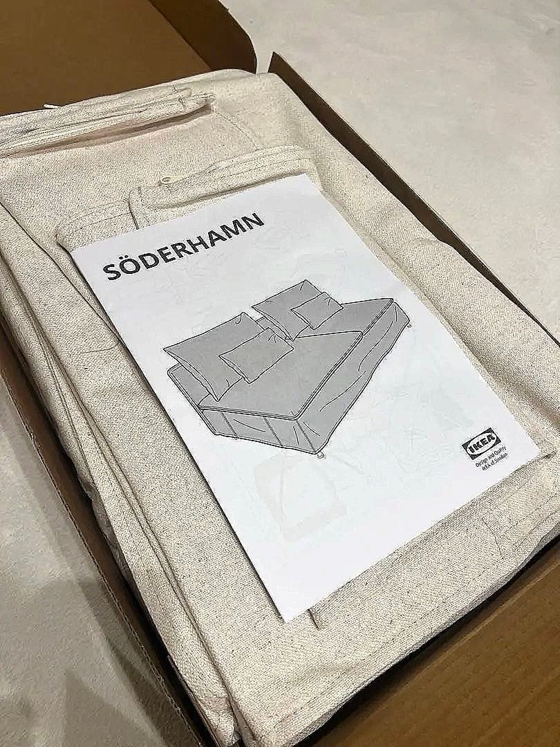 IKEA SÖDERHAMN 3人掛け用　カバー