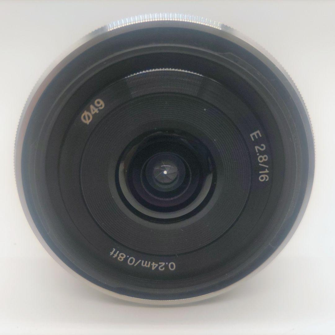 SONY　単焦点レンズ　E 16mm F2.8 SEL16F28