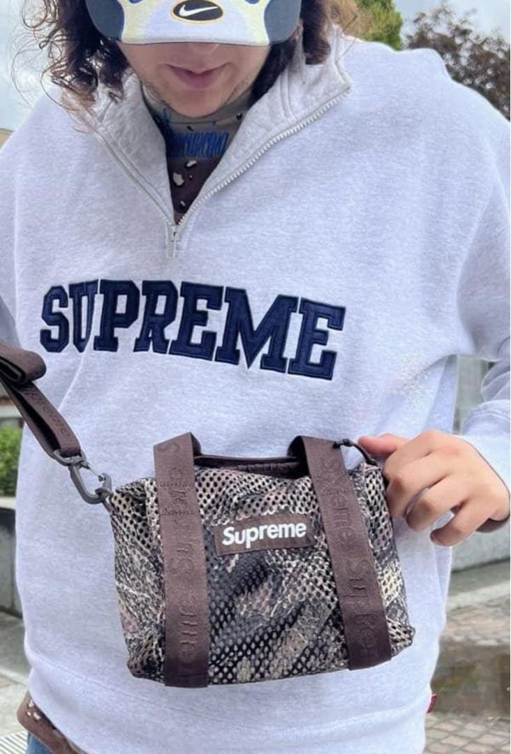 バッグ Supreme Mesh Mini Duffle Bag SS25