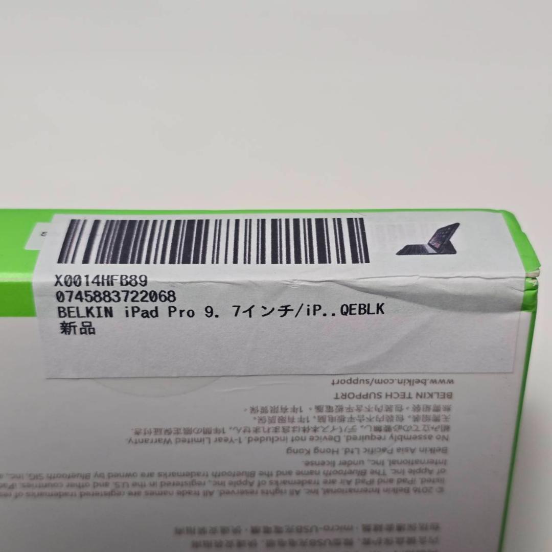 BELKIN iPad Pro 9.7インチ キーボード F5L192QEBLK