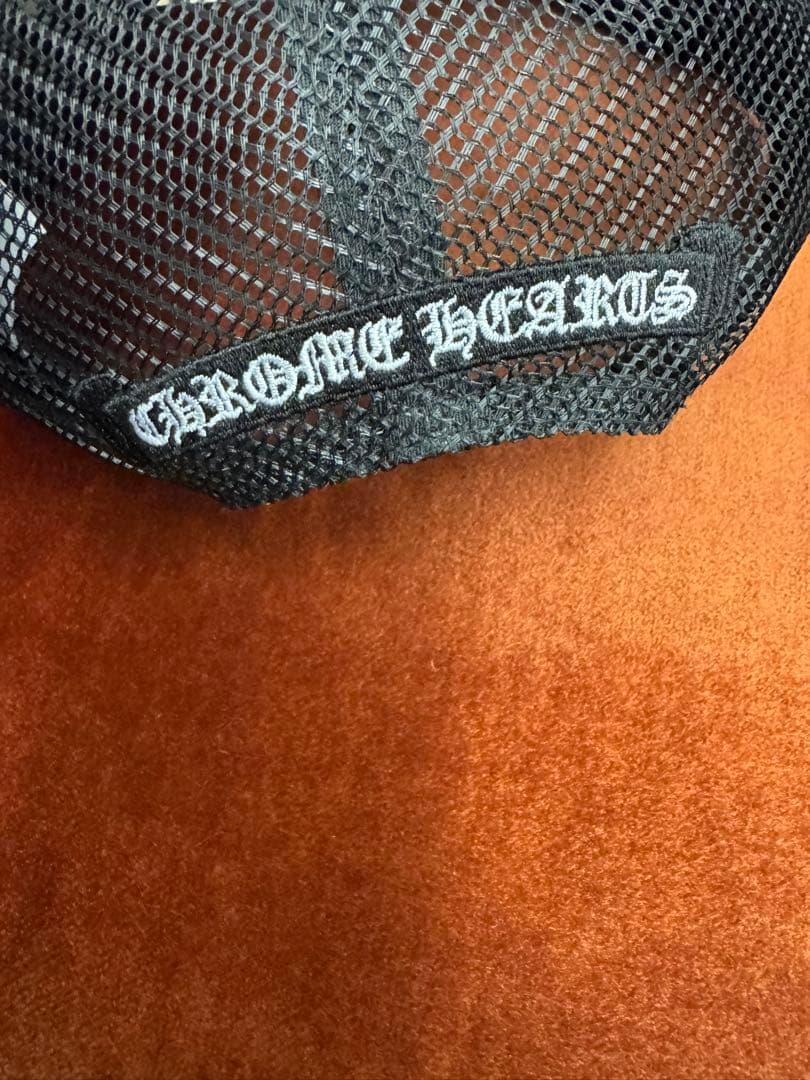 CHROME HEARTS メッシュキャップ ブラック/グレー