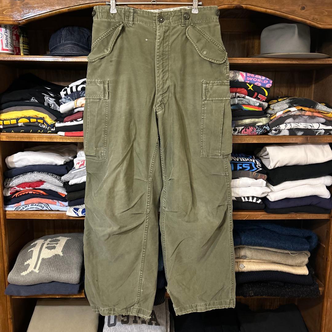50s us army m-51 カーゴパンツ　実物