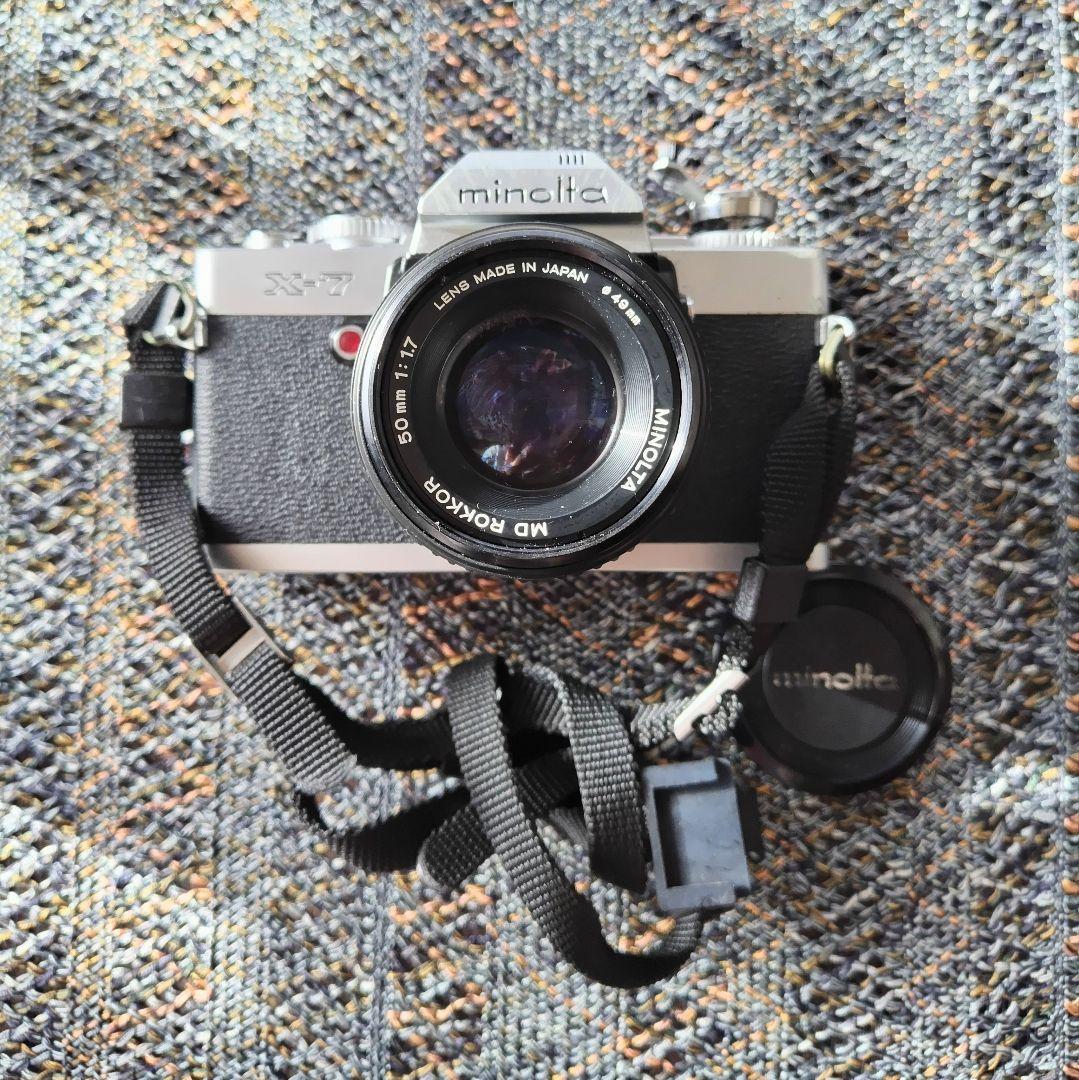 フィルムカメラ3台ジャンク品（Canon, Minolta, Olympus）