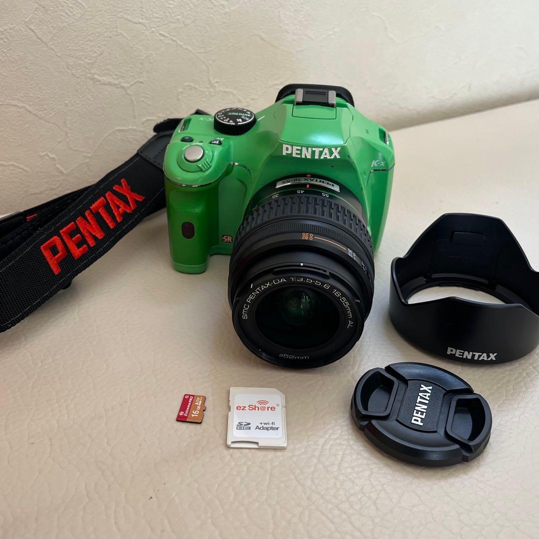 ❤️Wi-Fi❤️ペンタックス k-x 一眼レフカメラ