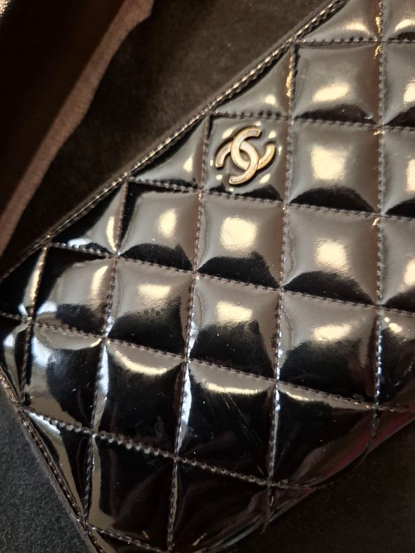 (*)様 ・シャネル ブリリアント ラウンドファスナー 付属品完備 正規品 CH