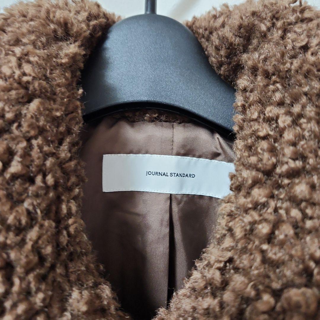 JOURNAL STANDARD ボアコート ブラウン