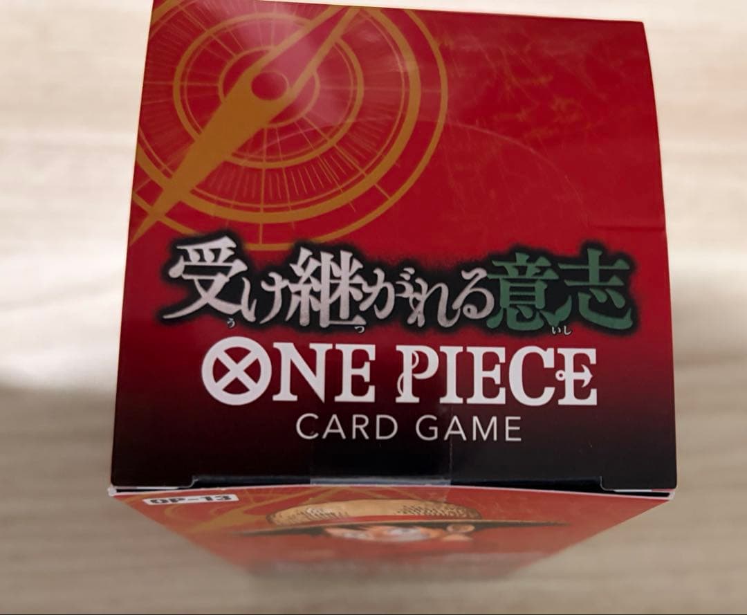 ONE PIECEカード受け継がれる意志　1BOX 【新品未開封テープ付き】