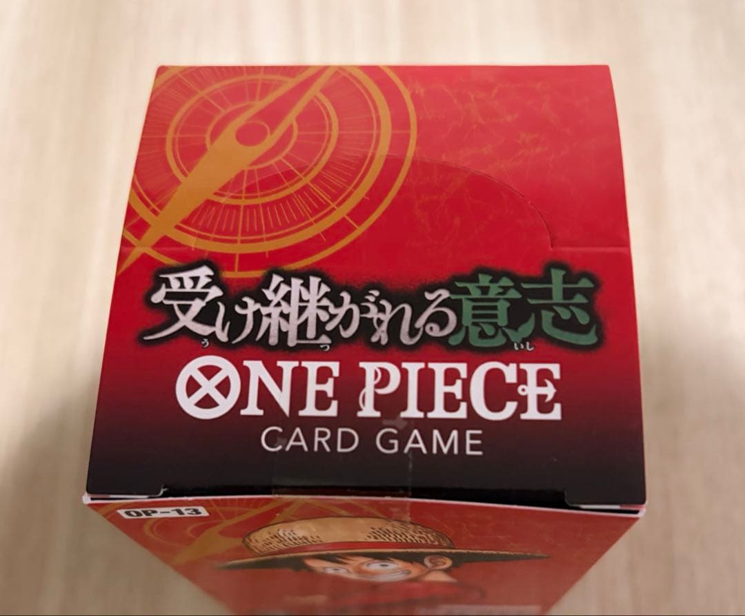 ONE PIECEカード受け継がれる意志　1BOX 【新品未開封テープ付き】