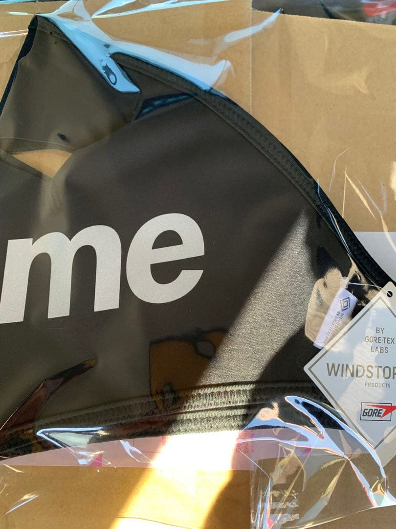 【最安値】Supreme WINDSTOPPER Facemask 2025fw