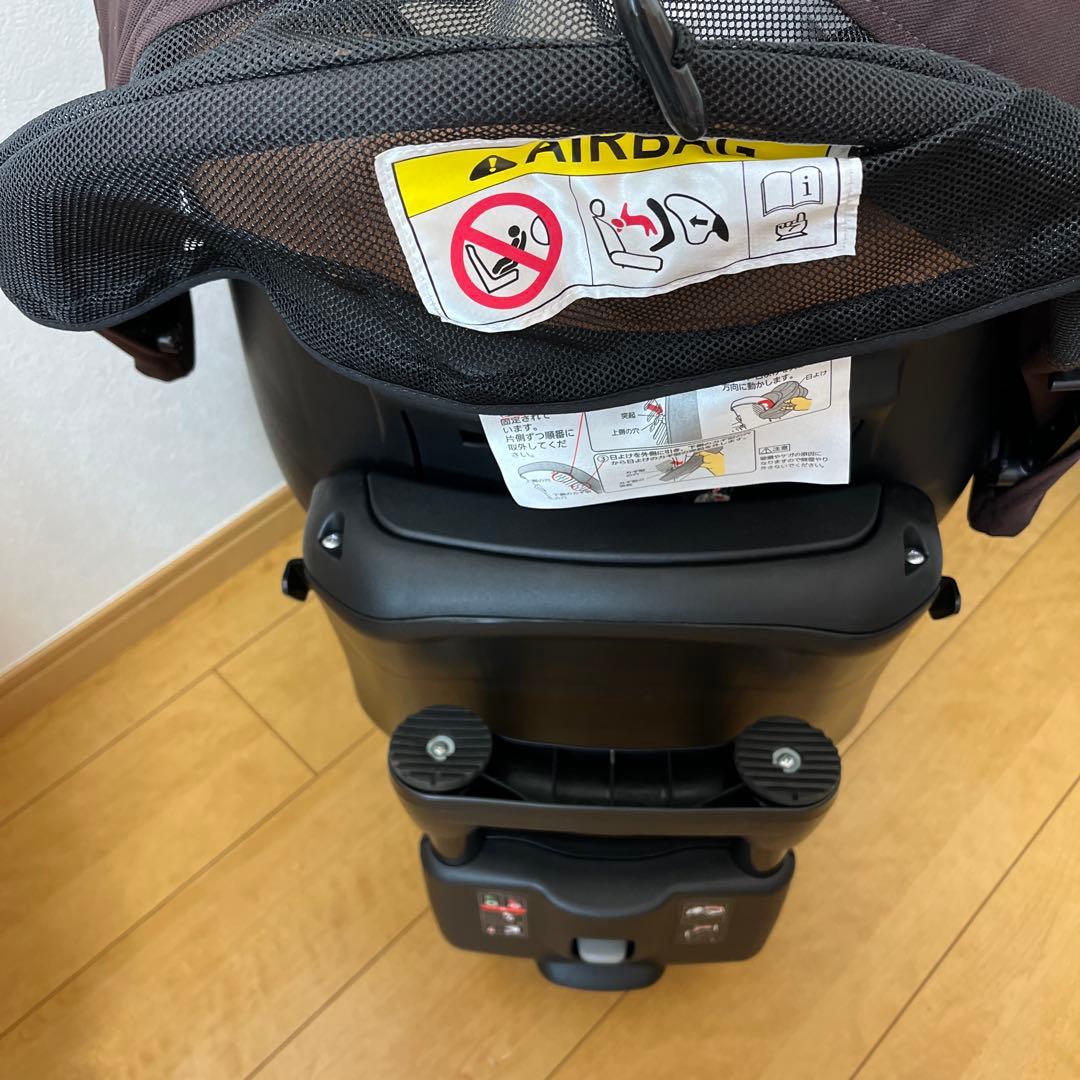 エールベベ クルットNT2プラウド チャイルドシート シナモンブラウン