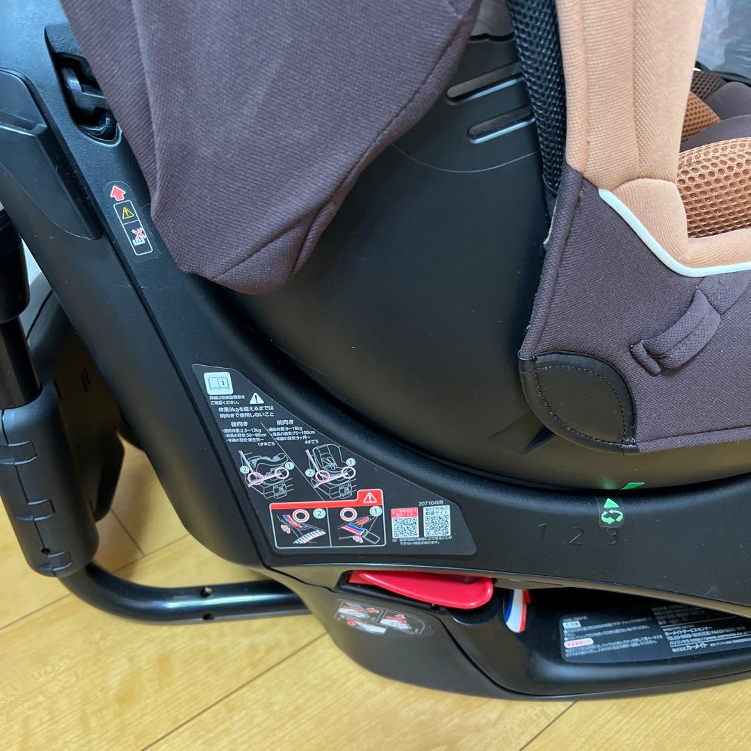 エールベベ クルットNT2プラウド チャイルドシート シナモンブラウン