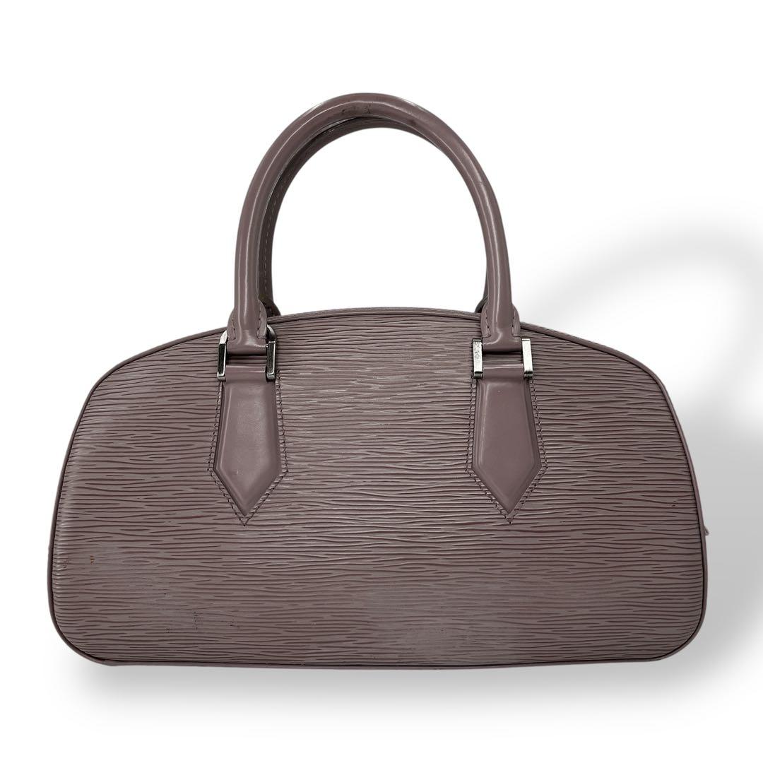 ルイヴィトン　ハンドバッグ　ジャスミン　エピ　型押しロゴ　ラベンダー　ライラック