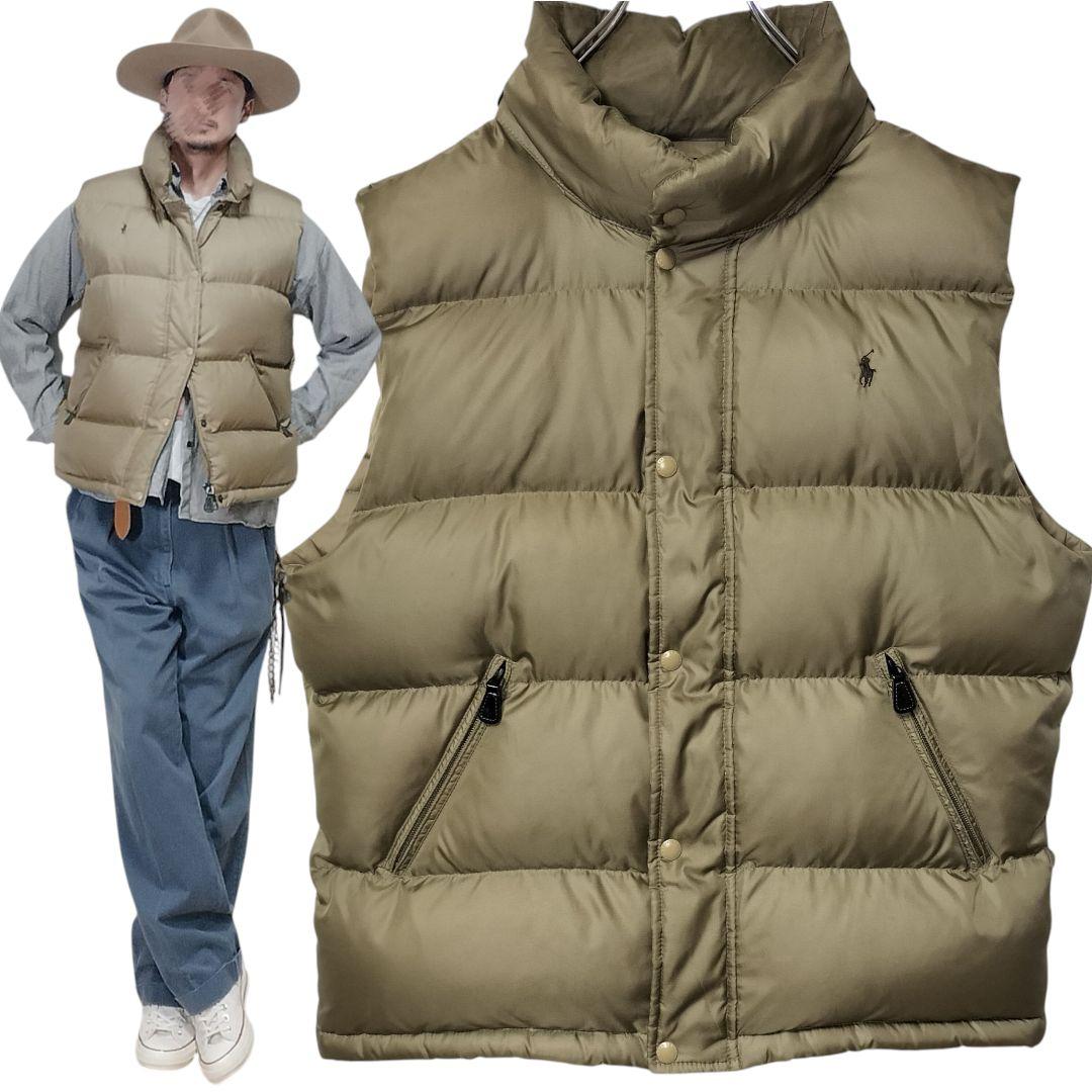 Polo RalphLauren ポロラルフローレン ダウンベスト 希少色 XL