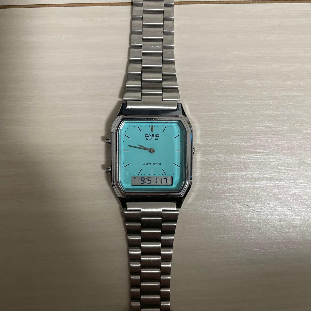 CASIO AQ-230A-2A2MQYJFティファニーブルー　腕時計