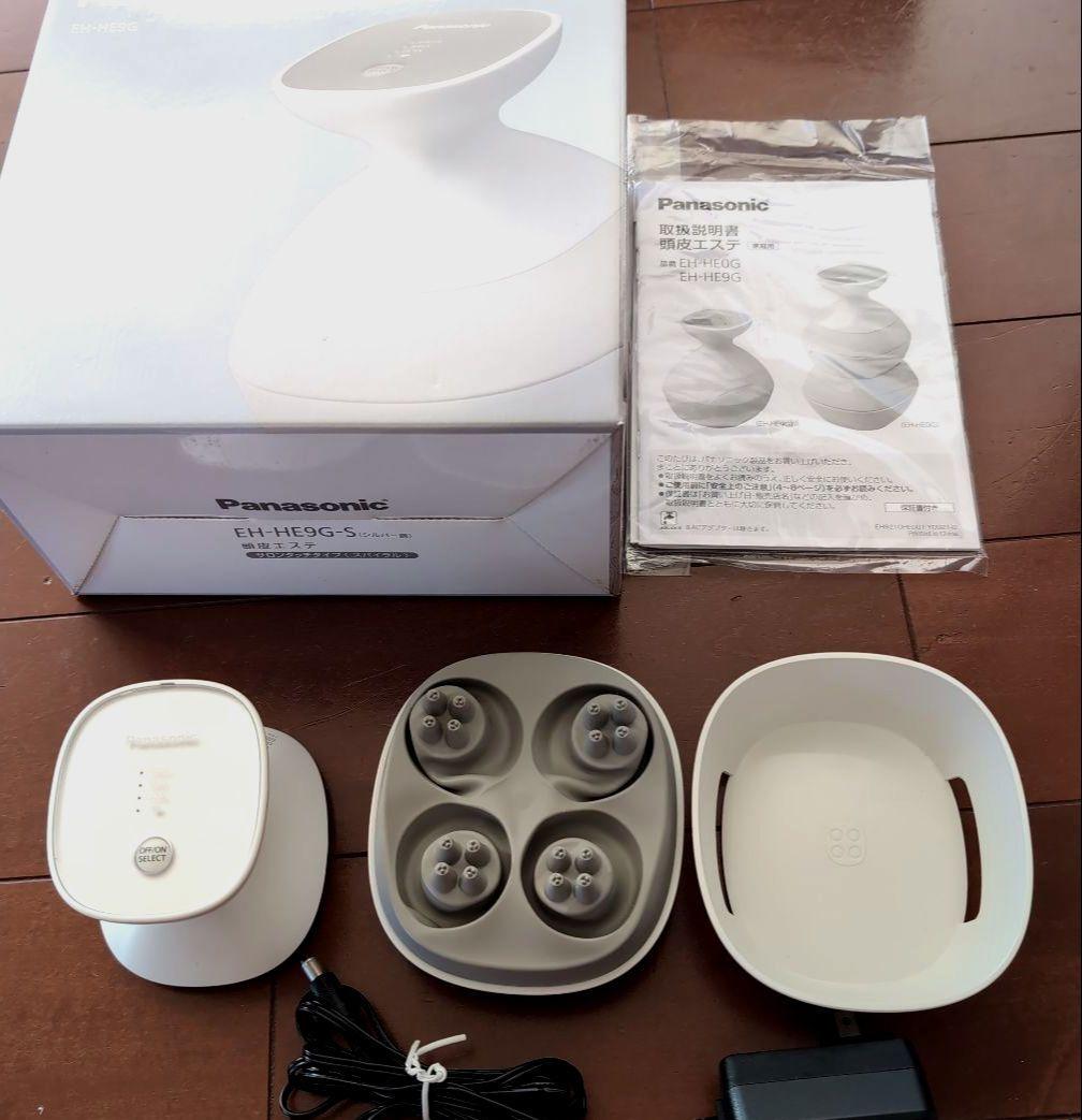 未使用　Panasonic EH-HE9G-S 頭皮エステ 美顔器